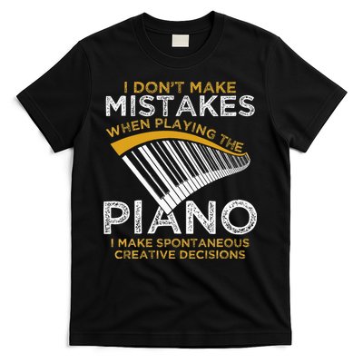 Keyboard Pianist Gifts Music Musician Piano T-Shirt