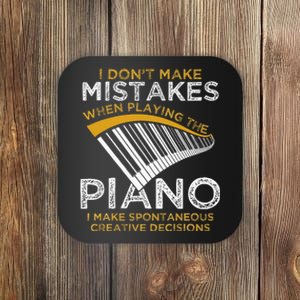 Keyboard Pianist Gifts Music Musician Piano Coaster