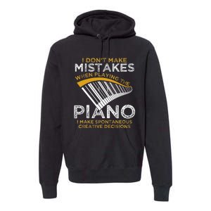 Keyboard Pianist Gifts Music Musician Piano Premium Hoodie