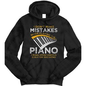 Keyboard Pianist Gifts Music Musician Piano Tie Dye Hoodie