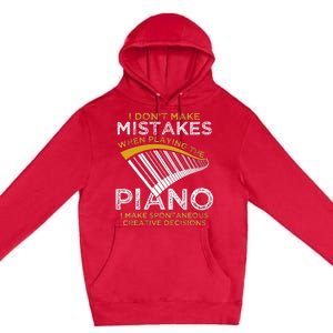 Keyboard Pianist Gifts Music Musician Piano Premium Pullover Hoodie