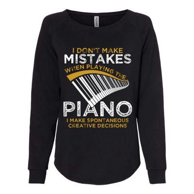 Keyboard Pianist Gifts Music Musician Piano Womens California Wash Sweatshirt