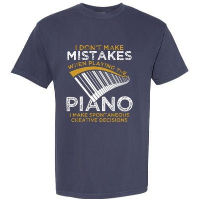 Keyboard Pianist Gifts Music Musician Piano Garment-Dyed Heavyweight T-Shirt