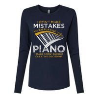 Keyboard Pianist Gifts Music Musician Piano Womens Cotton Relaxed Long Sleeve T-Shirt