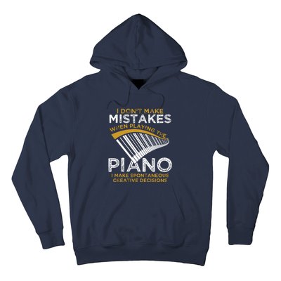 Keyboard Pianist Gifts Music Musician Piano Hoodie