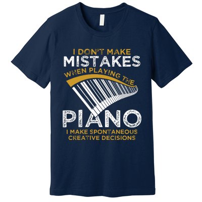 Keyboard Pianist Gifts Music Musician Piano Premium T-Shirt