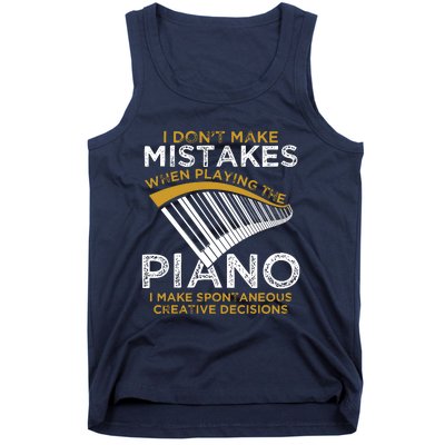 Keyboard Pianist Gifts Music Musician Piano Tank Top