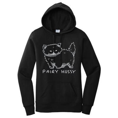 K45ink Pairy Hussy Cat Women's Pullover Hoodie