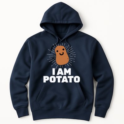 Kawaii Potato I Am Potato Funny Potato Hoodie