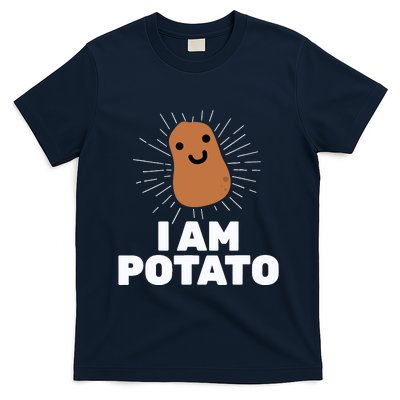 Kawaii Potato I Am Potato Funny Potato T-Shirt