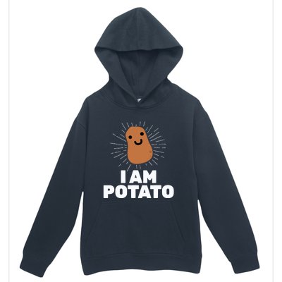 Kawaii Potato I Am Potato Funny Potato Urban Pullover Hoodie