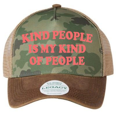 Kind People Is My Kind Of People Quote Legacy Tie Dye Trucker Hat