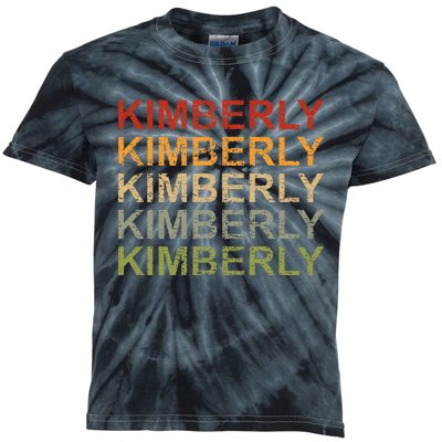 Kimberly Personalized Kimberly Name Girl Kimberly Kids Tie-Dye T-Shirt