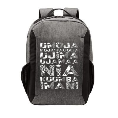 Kwanzaa Principles Vector Backpack