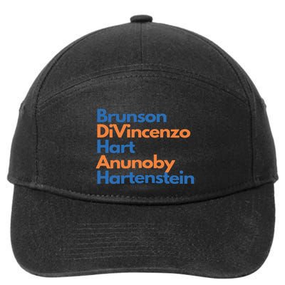 Knicks Playoff Knicks Fan Gift Ny Knicks 7-Panel Snapback Hat