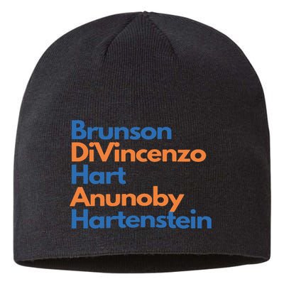 Knicks Playoff Knicks Fan Gift Ny Knicks Sustainable Beanie