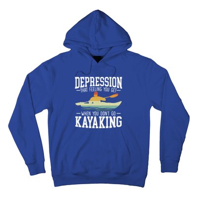 Kayaking Paddler Kayaker Boating Rafting Canoeing Kayak Gift Hoodie