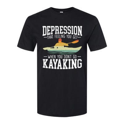 Kayaking Paddler Kayaker Boating Rafting Canoeing Kayak Gift Softstyle CVC T-Shirt