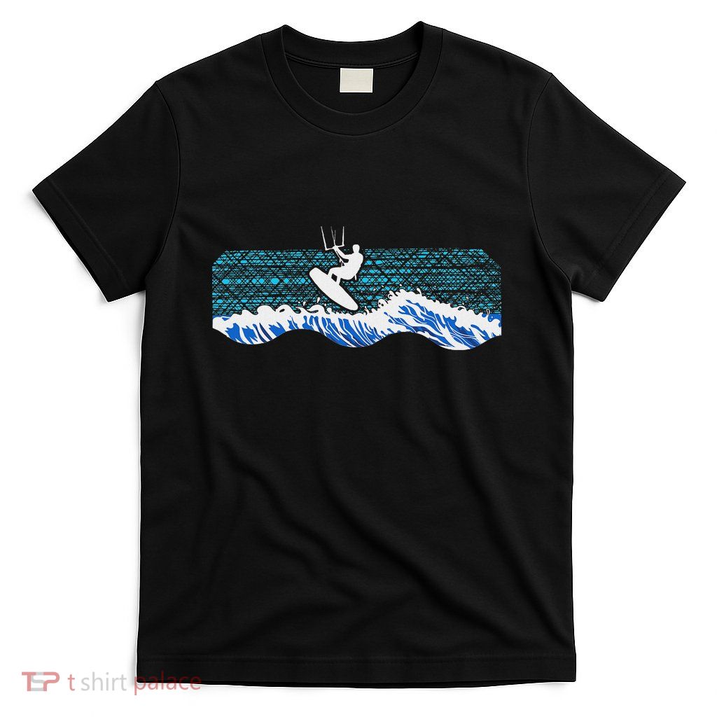 Kitesurf Piloting Kiteboard Practicing Kitesurfing Vintage T-Shirt
