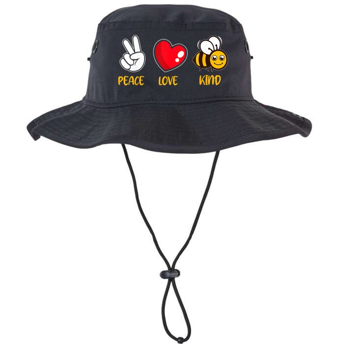 Kindness Peace Love Kind Be Kind Legacy Cool Fit Booney Bucket Hat