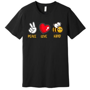 Kindness Peace Love Kind Be Kind Premium T-Shirt