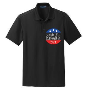 Kamala President Love Kamala Harris Dry Zone Grid Polo