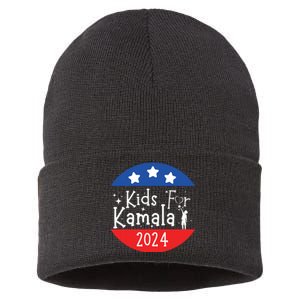 Kamala President Love Kamala Harris Sustainable Knit Beanie