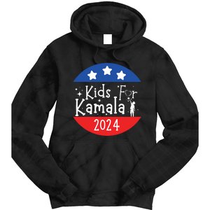 Kamala President Love Kamala Harris Tie Dye Hoodie