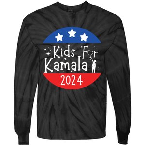 Kamala President Love Kamala Harris Tie-Dye Long Sleeve Shirt