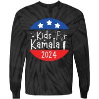 Kamala President Love Kamala Harris Tie-Dye Long Sleeve Shirt