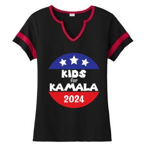 Kamala President Love Kamala Harris Ladies Halftime Notch Neck Tee