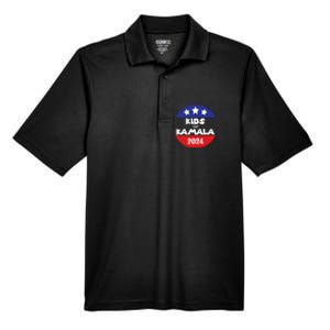 Kamala President Love Kamala Harris Men's Origin Performance Piqué Polo