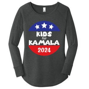 Kamala President Love Kamala Harris Women's Perfect Tri Tunic Long Sleeve Shirt