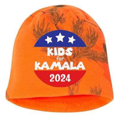 Kamala President Love Kamala Harris Gift Kati - Camo Knit Beanie