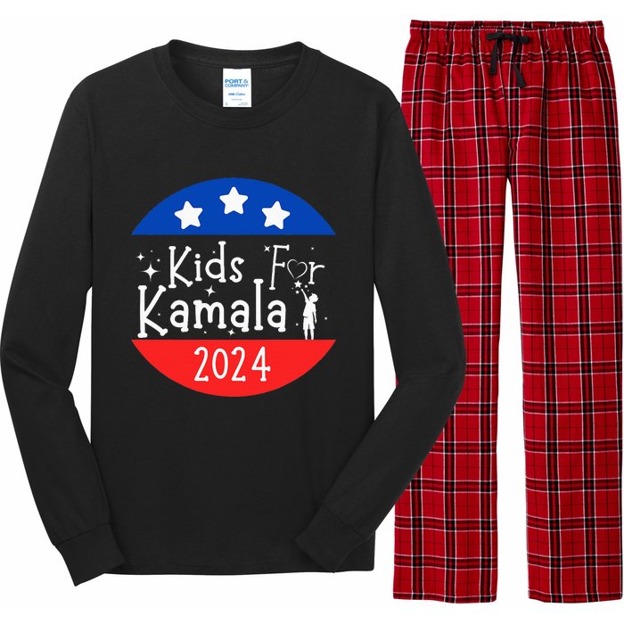 Kamala President Love Kamala Harris Long Sleeve Pajama Set