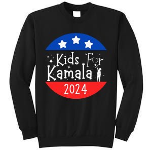 Kamala President Love Kamala Harris Tall Sweatshirt