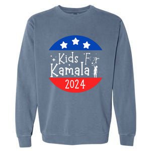 Kamala President Love Kamala Harris Garment-Dyed Sweatshirt