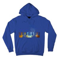 Keyboard Piano Meaningful Gift For Pianists Musicians Gift Hoodie