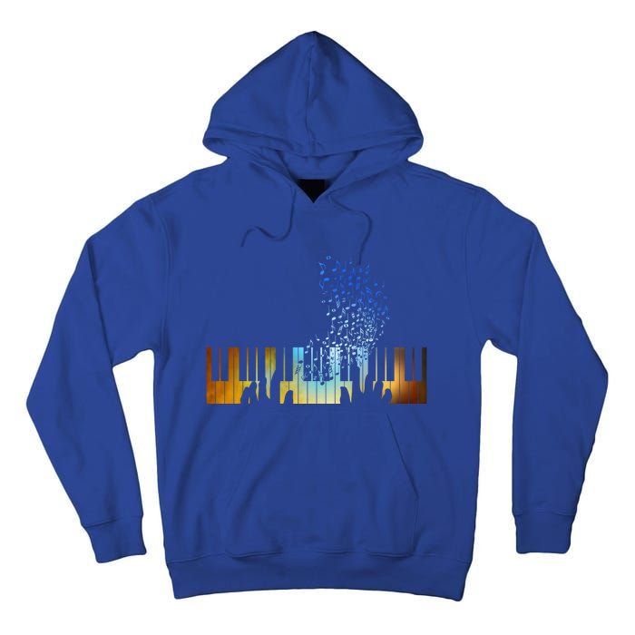 Keyboard Piano Meaningful Gift For Pianists Musicians Gift Tall Hoodie