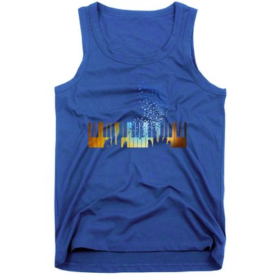 Keyboard Piano Meaningful Gift For Pianists Musicians Gift Tank Top