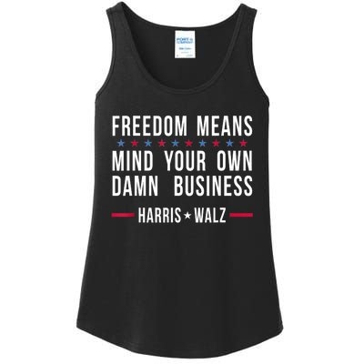 Kamala Pay More Live Worse Ladies Essential Tank