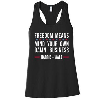 Kamala Pay More Live Worse Women's Racerback Tank