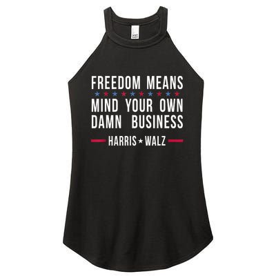 Kamala Pay More Live Worse Women’s Perfect Tri Rocker Tank