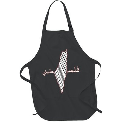 Keffiyeh Palestine Map Scarf Shemagh Palestinians Apron