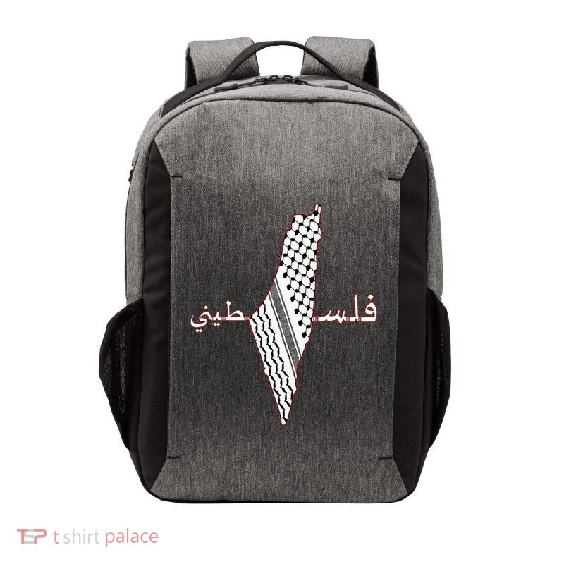 Keffiyeh Palestine Map Scarf Shemagh Palestinians Vector Backpack