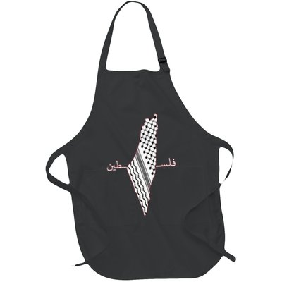 Keffiyeh Palestine Map Arabic Scarf Shemagh Palestinian Flag Apron
