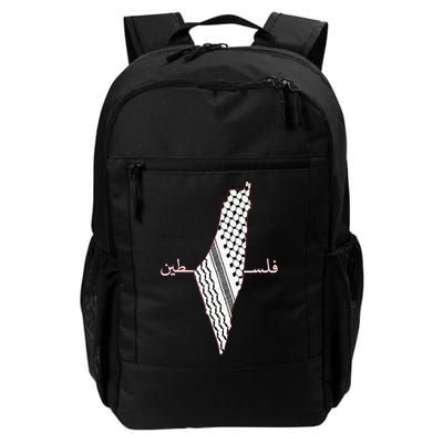 Keffiyeh Palestine Map Arabic Scarf Shemagh Palestinian Flag Backpack