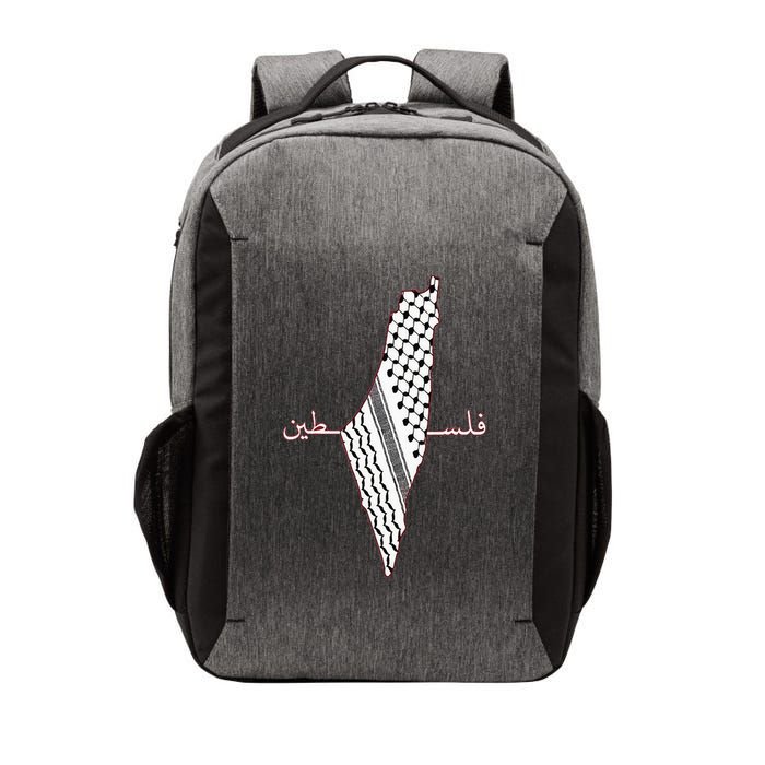 Keffiyeh Palestine Map Arabic Scarf Shemagh Palestinian Flag Vector Backpack
