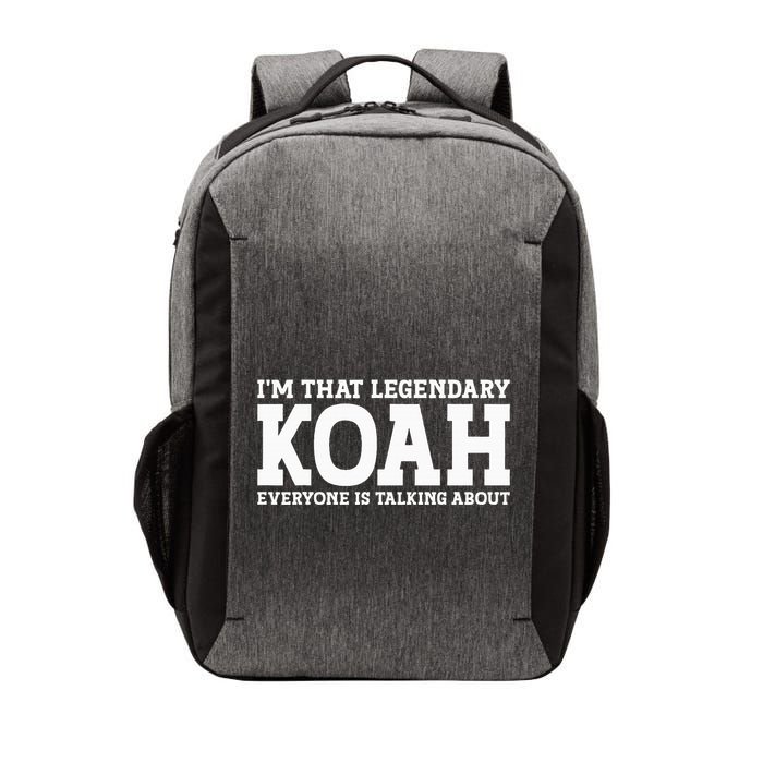 Koah Personal Name First Name Vector Backpack