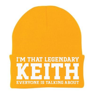 Keith Personal Name Funny Keith Knit Cap Winter Beanie